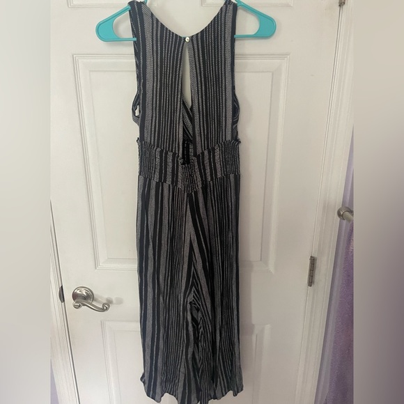 Black Striped Jumpsuit - Picture 3 of 4